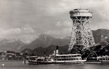 Von den Hunkelers 1952 erbaut: das Wahrzeichen der Weltausstellung