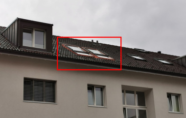  VELUX-Cabrio Dachfenster - Fertig