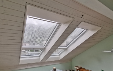  VELUX-Cabrio Dachfenster - Fertig