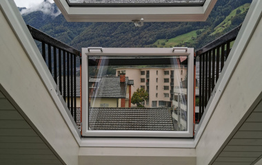  VELUX-Cabrio Dachfenster - Fertig