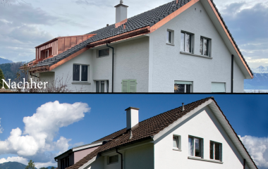 Neu Renoviertes Dach mit energieeffizienter Isolation