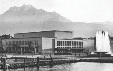 1933 Kunst- und Kongresshaus des Luzerner Architekten Armin Meili