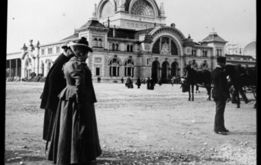 Promenieren in der Belle Époque um 1900