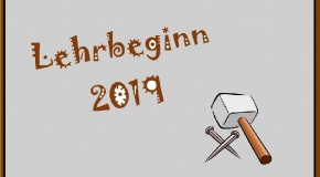 Lehrbeginn 2019