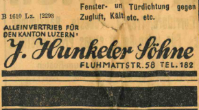 Zeitungsausschnitt aus der Luzerner Zeitung im Jahr 1932