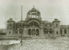 Bau des zweiten Bahnhofs mit Kuppel um 1895