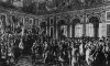 Kaiserkrönung für Deutsche Reichsgründung - im Spiegelsaal Versailles 1871